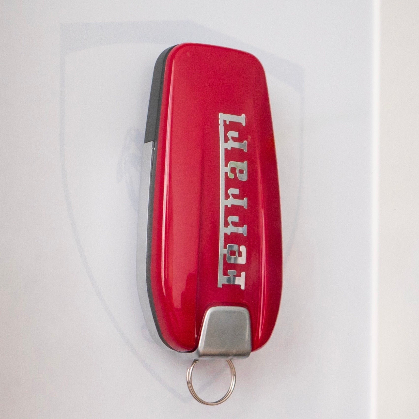 Framed Ferrari Key - QR Code