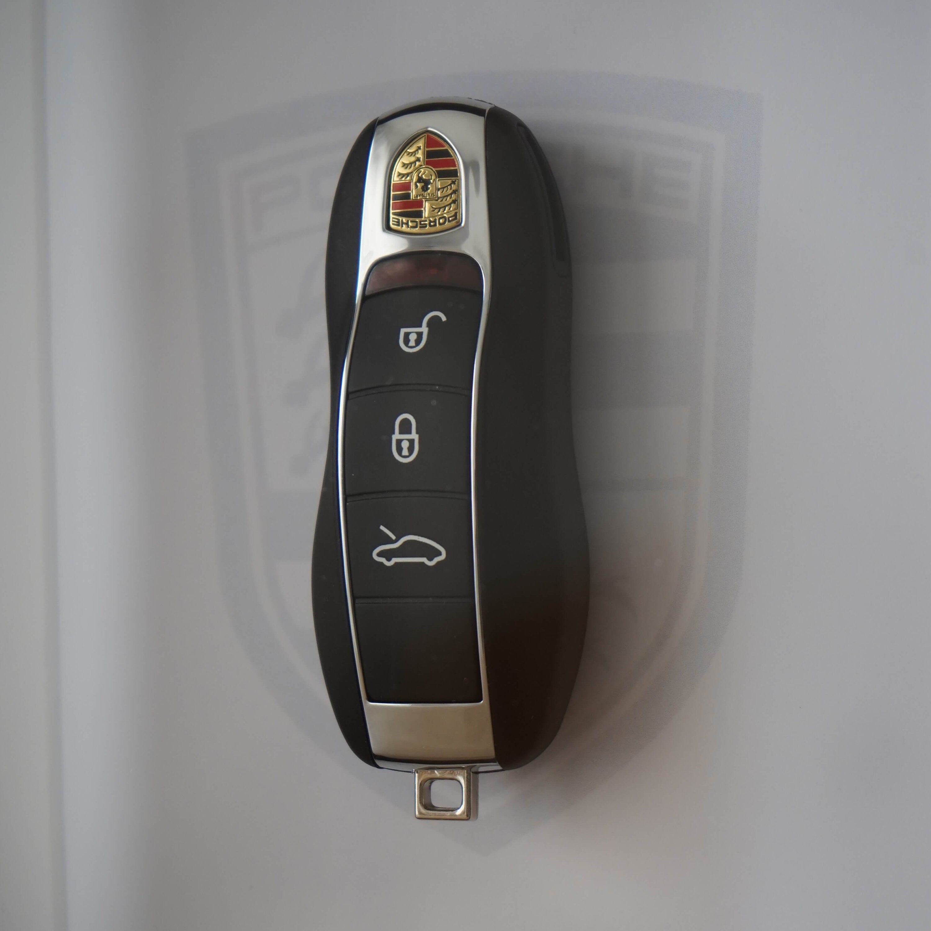 Clé de Porsche 911 Encadrée - QR Code