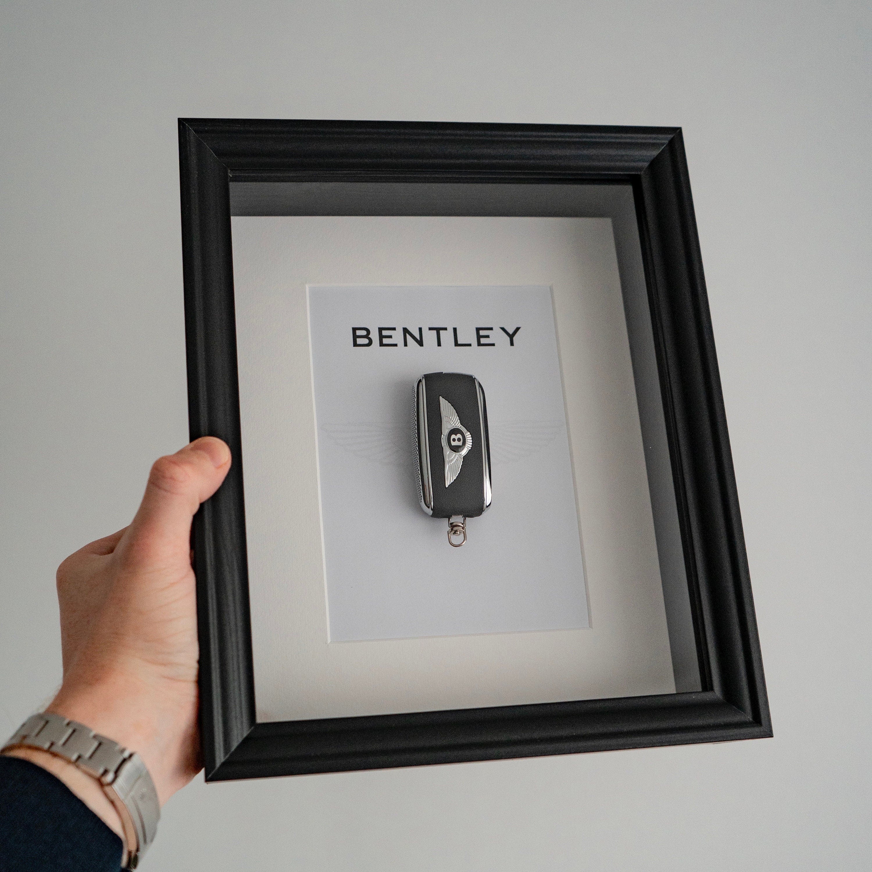 Bentley Continental Key Framed - QR Code