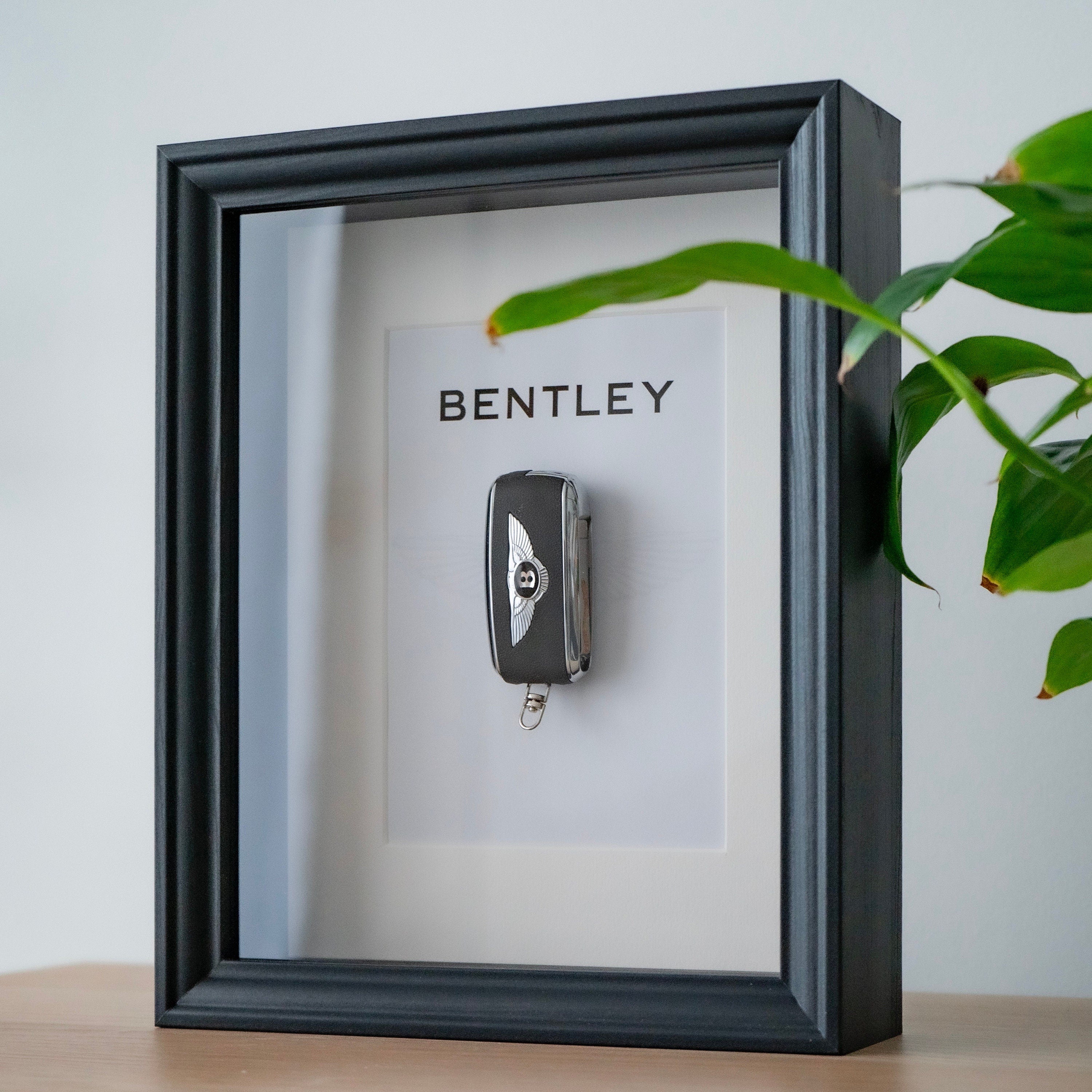 Framed Bentley Continal Key Decoration